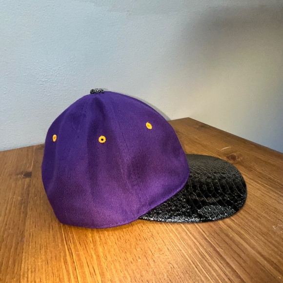 Purple and Black Acrylic, OS - Picture 5 of 8